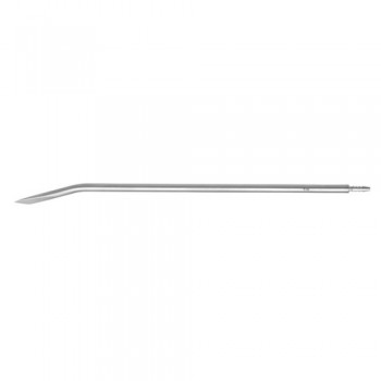 Redon Guide Needle 10 Charr. - Knife Tip Stainless Steel, 19.5 cm - 7 3/4" Tip Size 3.3 mm